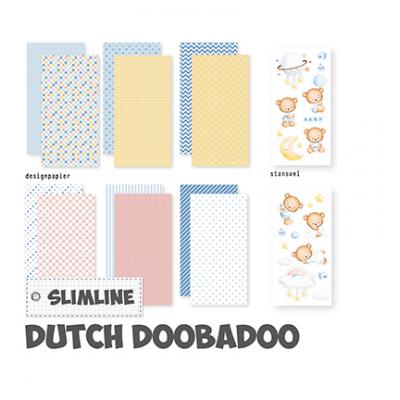 Dutch DooBaDoo Crafty Kit Slimline - Baby Boy