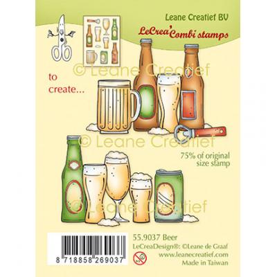 Leane Creatief Stempel - Bier