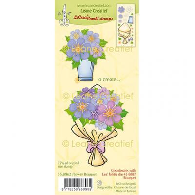 Leane Creatief Stempel - Flower Bouquet