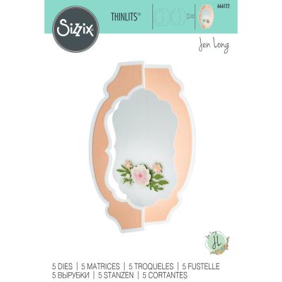 Sizzix Thinlits Die - Card, Label