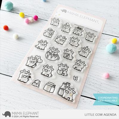 Mama Elephant Stempel - Little Cow Agenda