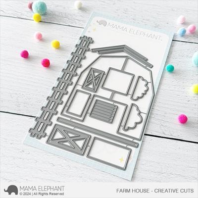 Mama Elephant Creative Cuts - Farm House