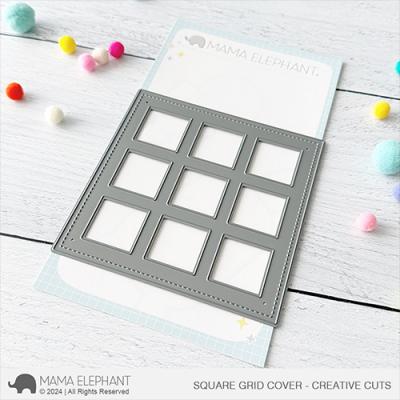 Mama Elephant Creative Cuts - Square Grid Cover