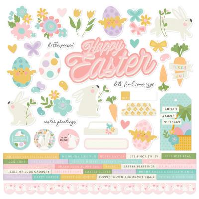 Simple Stories Hoppy Easter - Cardstock Stickers