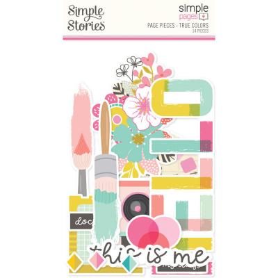 Simple Stories True Colors - Simple Pages Pieces