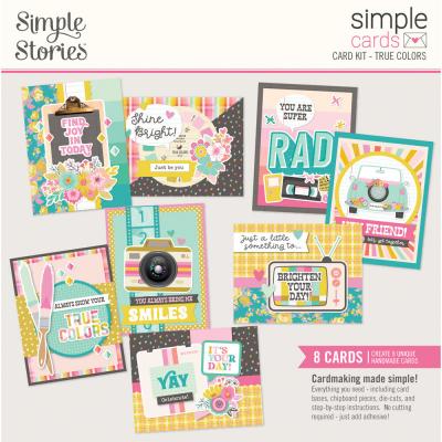 Simple Stories True Colors - Simple Cards Kit