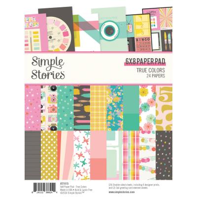 Simple Stories True Colors - Paper Pad