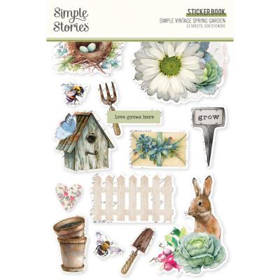 Simple Stories Simple Vintage Spring Garden - Sticker Book