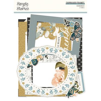 Simple Stories Remember - Chipboard Frames