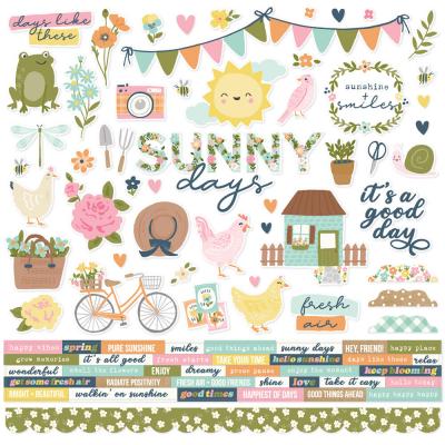 Simple Stories Fresh Air - Cardstock Stickers