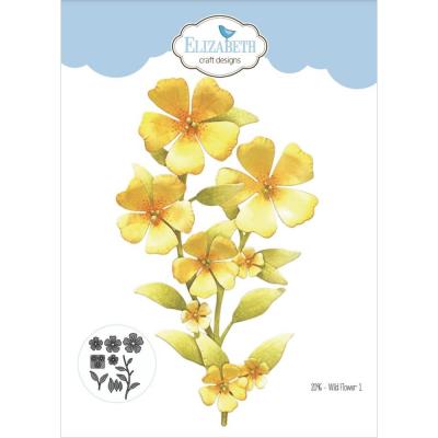 Elizabeth Craft Metal Dies - Wild Flower 1