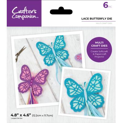 Crafter's Companion Metal Dies - Lace Butterfly