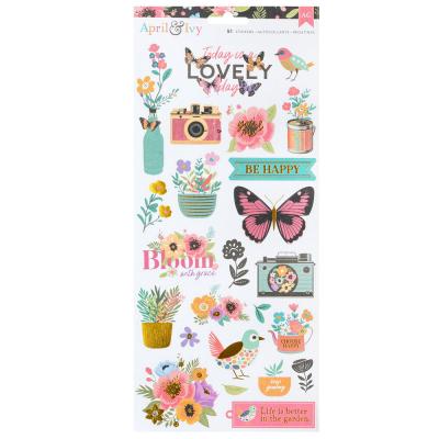 American Crafts April & Ivy - Stickers Icons