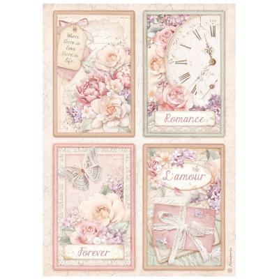Stamperia Romance Forever - 4 Cards