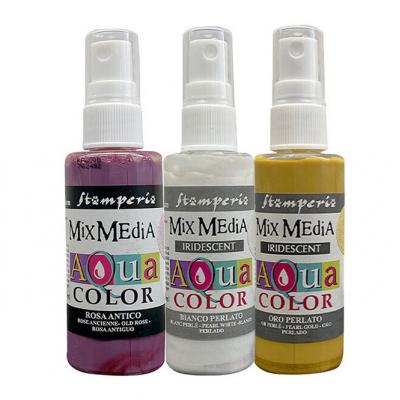 Stamperia Romance Forever - Aquacolor Paint Kit