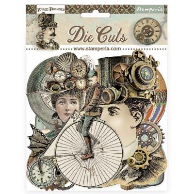 Stamperia Voyages Fantastiques - Die Cuts Assorted