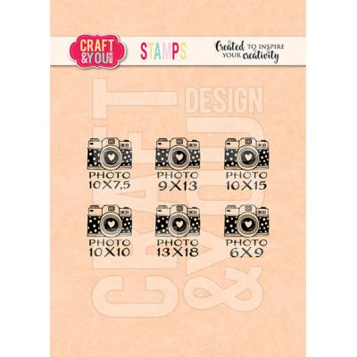 Craft & You Design Stempel - Mini Cameras 2