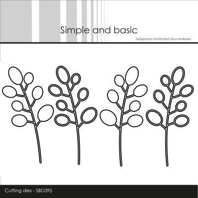 Simple and Basic Dies - Bubble Branches