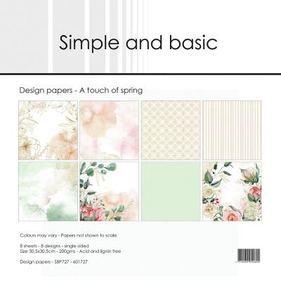 Simple and Basic Paper Pack - A Touch of Spring