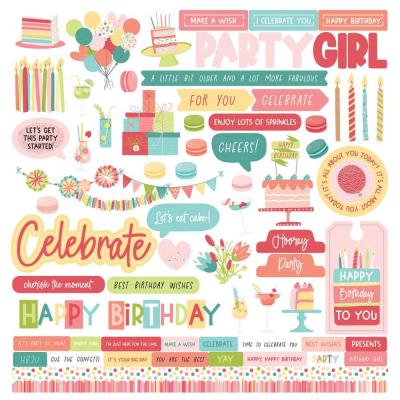 PhotoPlay Birthday Sparkle - Stickers