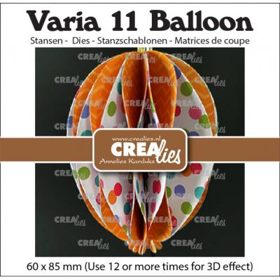 Crealies Dies - 3D Ballon