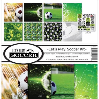Reminisce Collection Kit - Let's Play Soccer