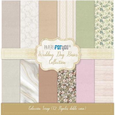 Papers For You Wedding Day - Basics Scrap Paper Pack