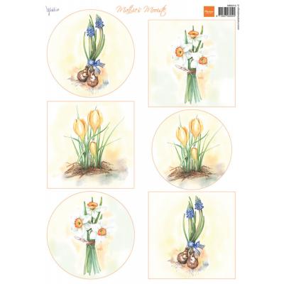 Marianne Design Ausschneidebogen - Mattie's Mooiste Flower Bulbs