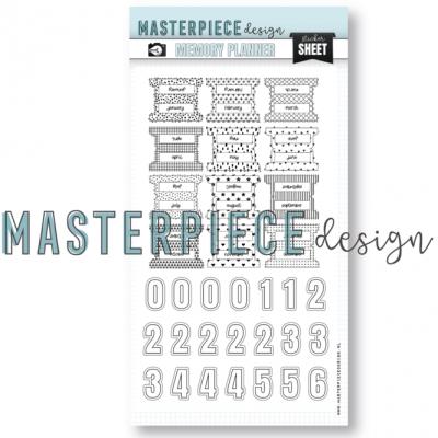 Masterpiece Design - Memory Planner - 12 Months A Year