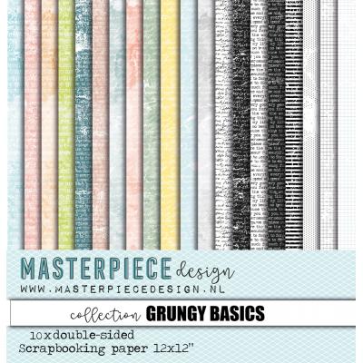 Masterpiece Design Paper Pack - Grungy Basics
