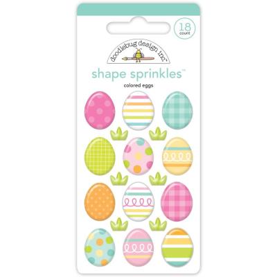 Doodlebug Bunny Hop - Colored Eggs