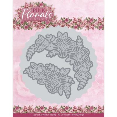 Find It Trading Amy Design Pink Florals - Floral Circle