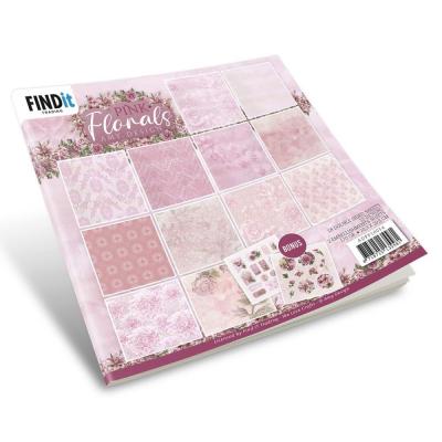 Find It Trading Amy Design Pink Florals - Paper Pack
