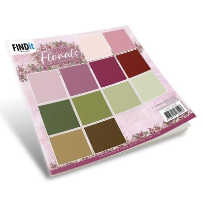 Find It Trading Amy Design Pink Florals - Solids Paper Pack