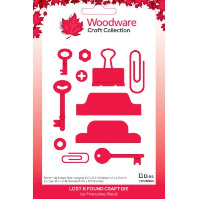 Woodware Read Lost & Found Craft Die