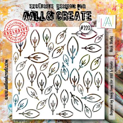 Aall and Create Stencil - Hock Stalks