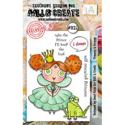 Aall and Create Stempel - Princess & Froggy