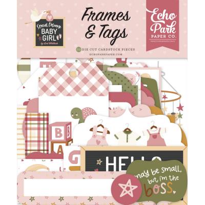 Echo Park Special Delivery: Baby Girl - Frames & Tags