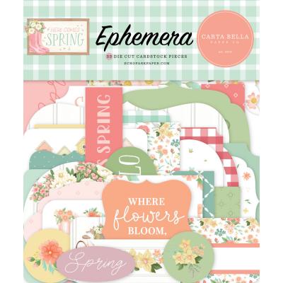 Carta Bella Here comes Spring - Ephemera