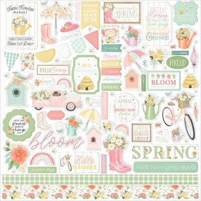 Carta Bella Here comes Spring - Element Sticker