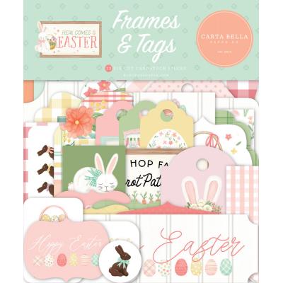 Carta Bella Here comes Easter - Frames & Tags