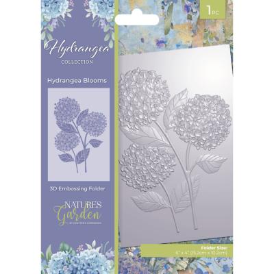 Crafter's Companion Nature's Garden Hydrangea - Hydrangea Blooms