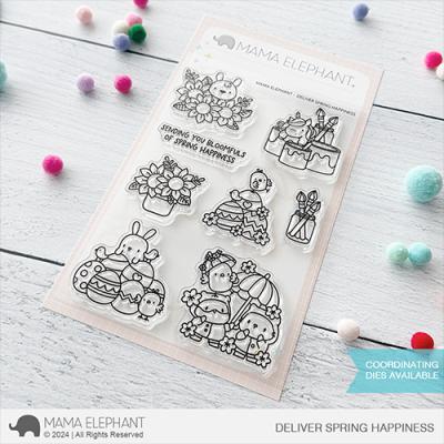 Mama Elephant Stempel - Deliver Spring Happiness