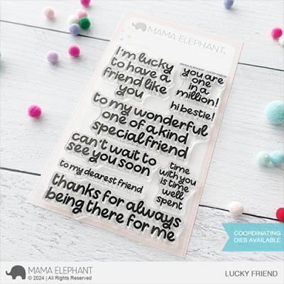 Mama Elephant Stempel - Lucky Friend