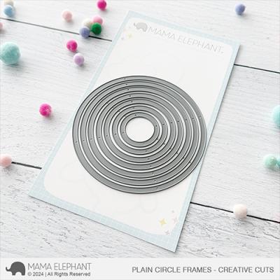 Mama Elephant Creative Cuts - Plain Circle Frames