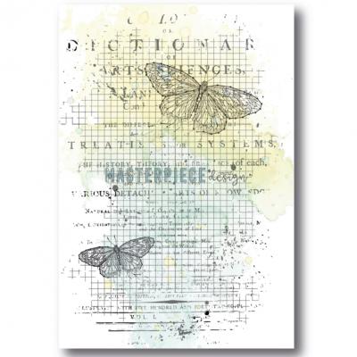 Masterpiece Design Stempel - Butterfly Grid