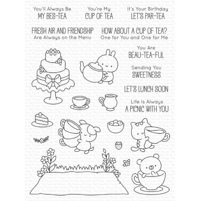 My Favorite Things Stempel - Tea Party Pals
