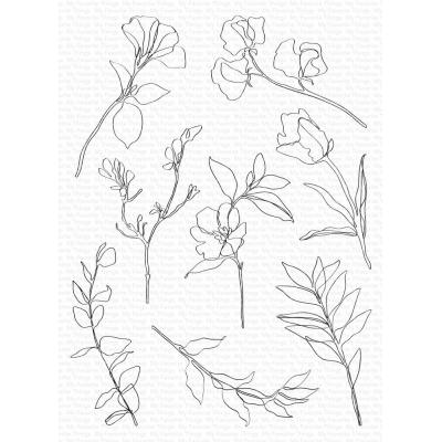My Favorite Things Stempel - Sketchy Blooms