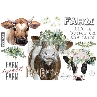 Prima Marketing Re-Design Decor Transfers - Golden Fields Farm