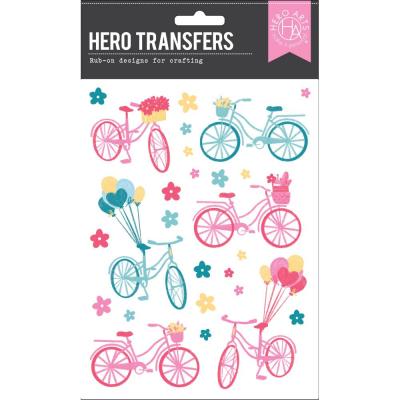 Hero Arts Hero Transfers - Floral & Balloons Bicycles